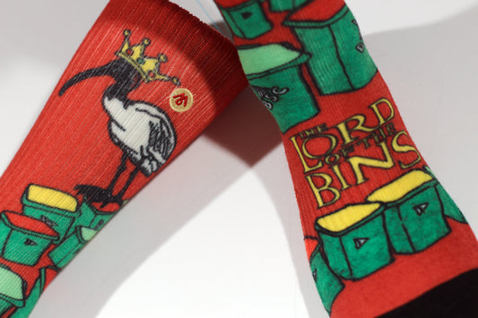 IBIS (bin chicken) Socks
