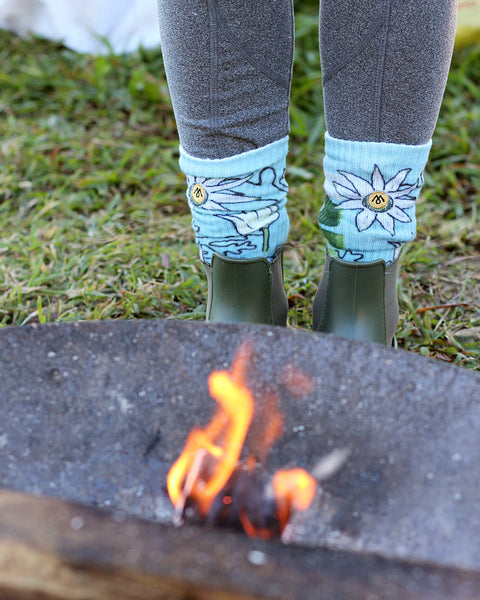 FLANNEL FLOWER Socks