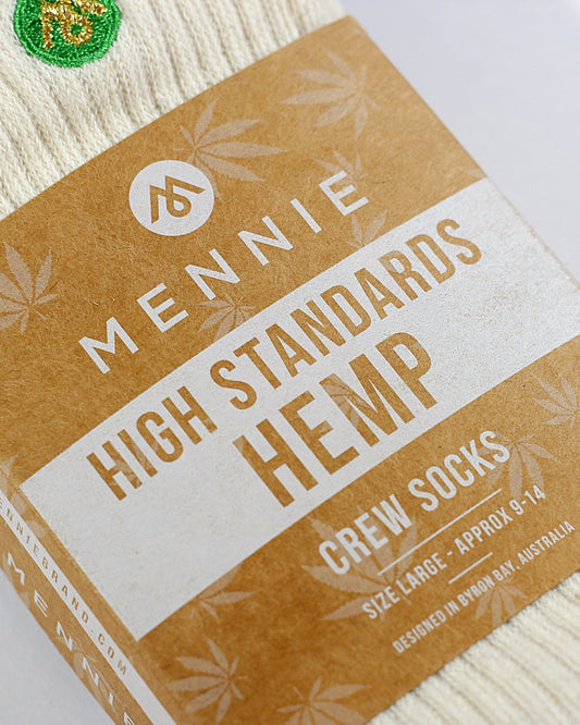 HIGH STANDARDS HEMP SOCKS-2 PAIR PACK