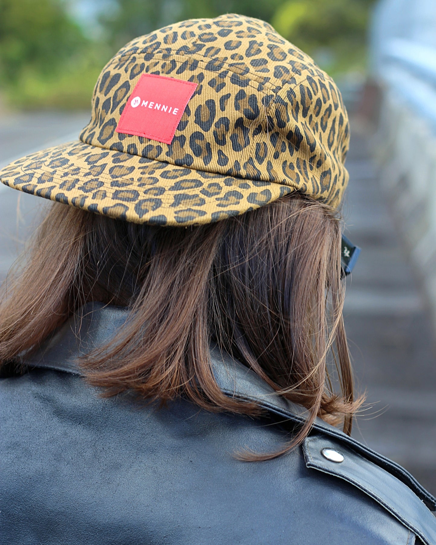 SABOR - LEOPARD PRINT 5 PANEL CAP