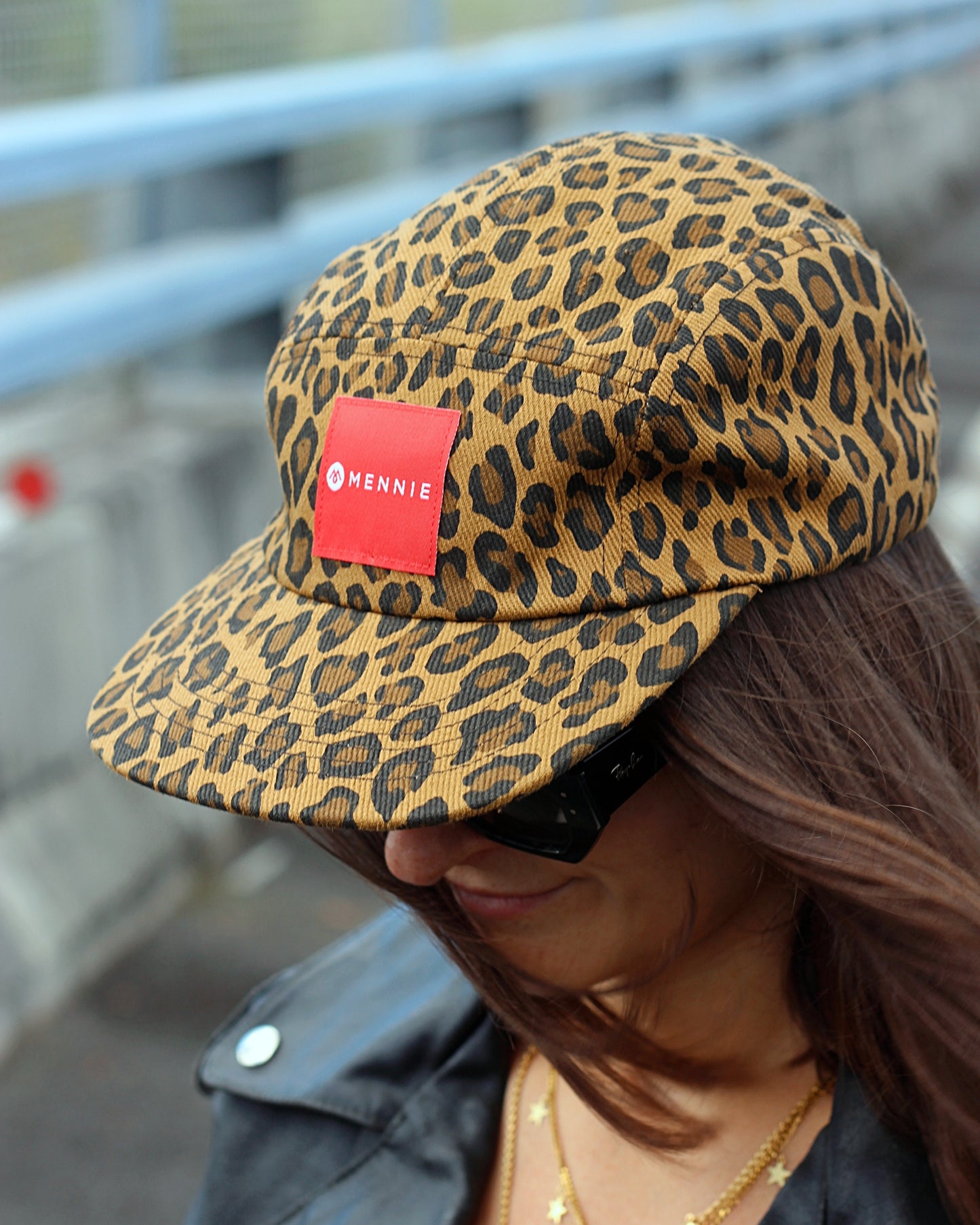 SABOR - LEOPARD PRINT 5 PANEL CAP