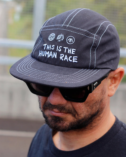 UNITY - BLACK 5 PANEL CAP