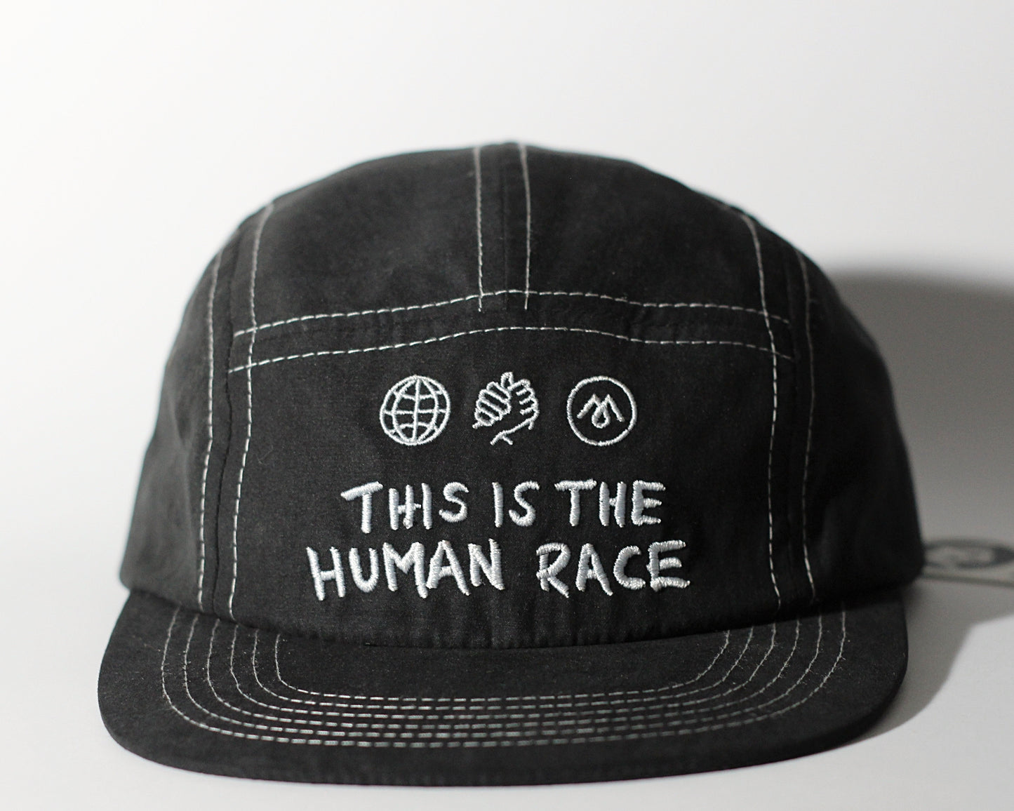 UNITY - BLACK 5 PANEL CAP