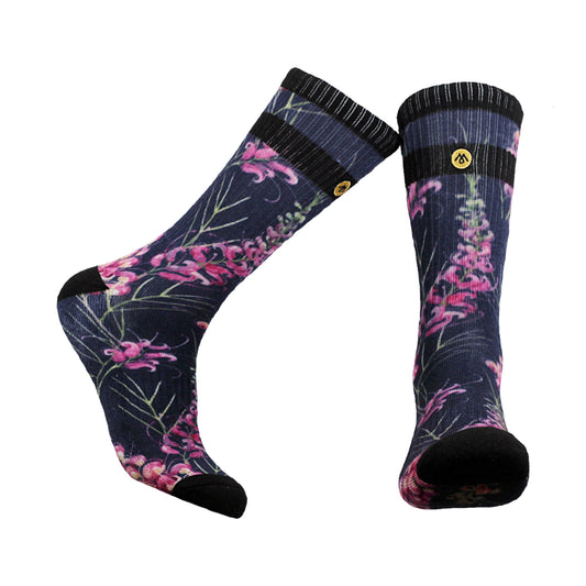 GREVILLEA Flower Socks
